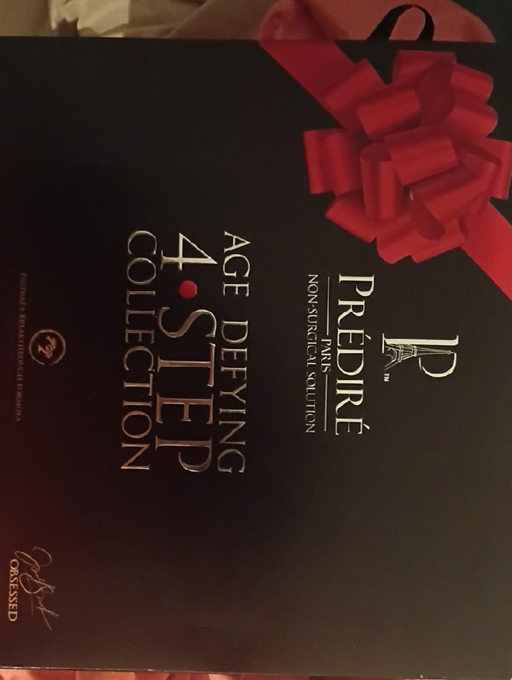 Prédiré Age Defying 4-Step Collection - Black & Red Packaging